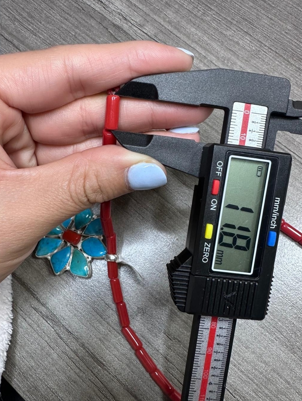 Turquoise Flower Set - Picture 7 of 10